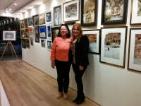 Interview of the owner of Govedarou Art Gallery and painter Natasa Govedarou (in Greek)