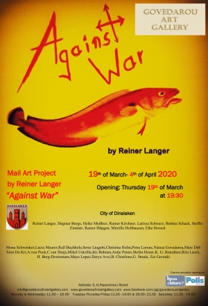 Mail Art Project: &quot;Against War&quot; by Reiner Langer